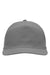 Sportsman Hats SP1200 Mens Ripstop Adjustable Hat Grey Flat Front