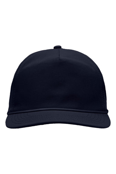 Sportsman Hats SP1200 Mens Ripstop Adjustable Hat Navy Blue Flat Front