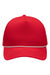 Sportsman Hats SP1300 Mens Rope Heritage Fit Snapback Hat Red Flat Front