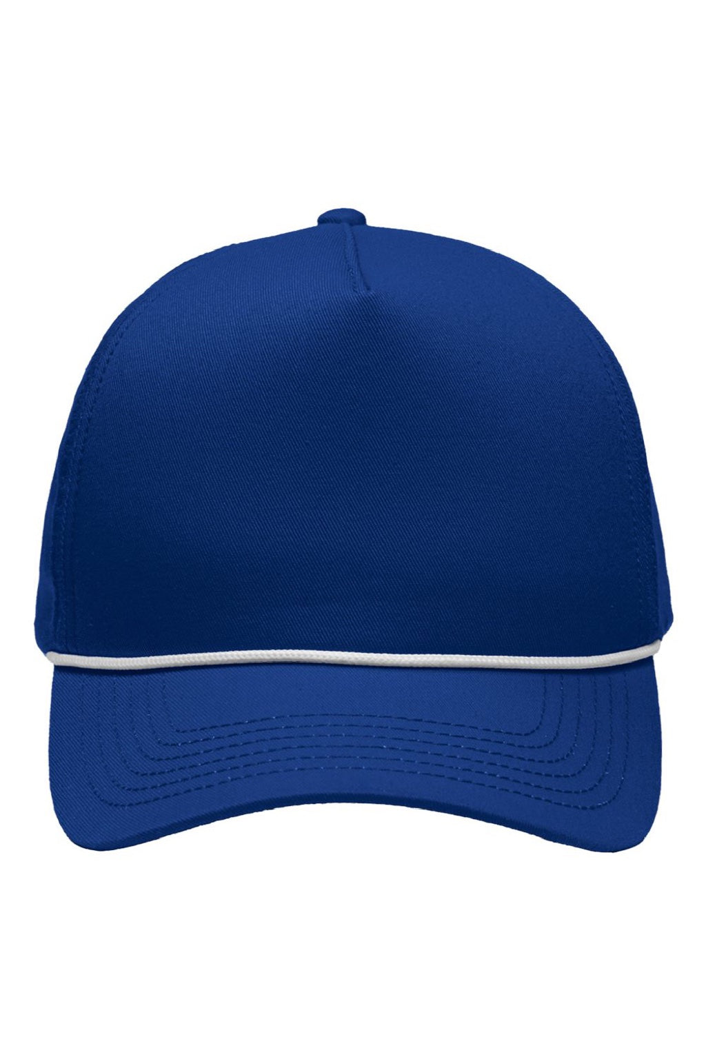 Sportsman Hats SP1300 Mens Rope Heritage Fit Snapback Hat Royal Blue Flat Front