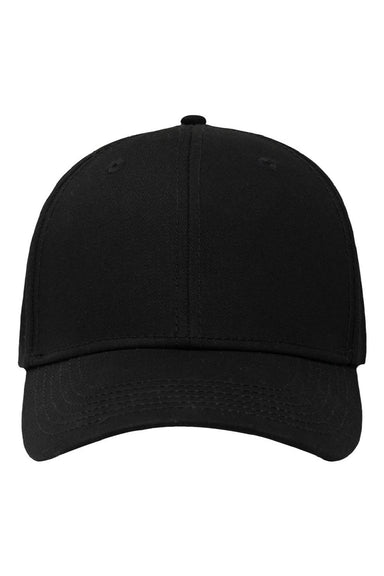 Sportsman Hats SP1400 Mens Lo Pro Traditional Snapback Trucker Hat Black Flat Front
