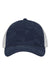 Sportsman Hats SP1450 Mens Traditional Lo Pro Mesh Back Snapback Trucker Hat Navy Blue Camo/White Flat Front