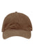 Sportsman Hats SP1700 Mens Adjustabble Dad Hat Dark Brown Flat Front