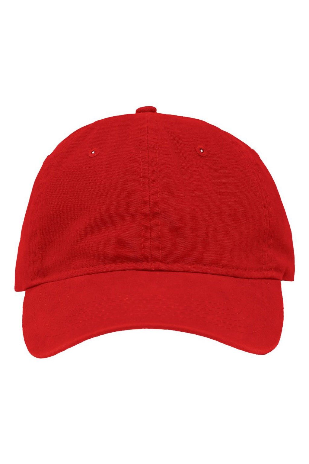 Sportsman Hats SP1700 Mens Adjustabble Dad Hat Red Flat Front