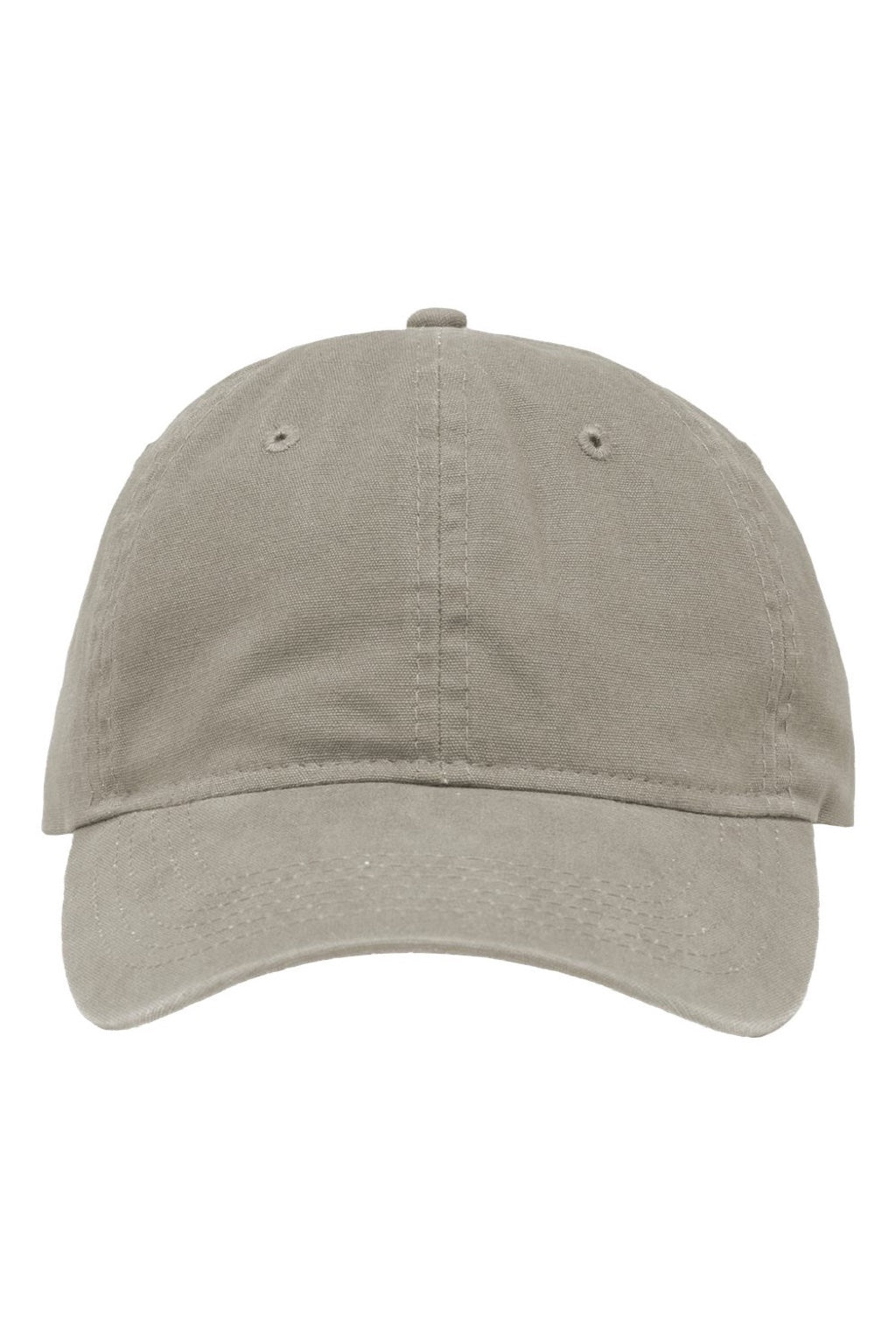 Sportsman Hats SP1700 Mens Adjustabble Dad Hat Pigment Stone Flat Front
