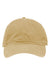 Sportsman Hats SP1700 Mens Adjustabble Dad Hat Pigment Tan Flat Front