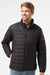 Columbia 212489 Mens Powder Lite II Full Zip Jacket Black Model Front