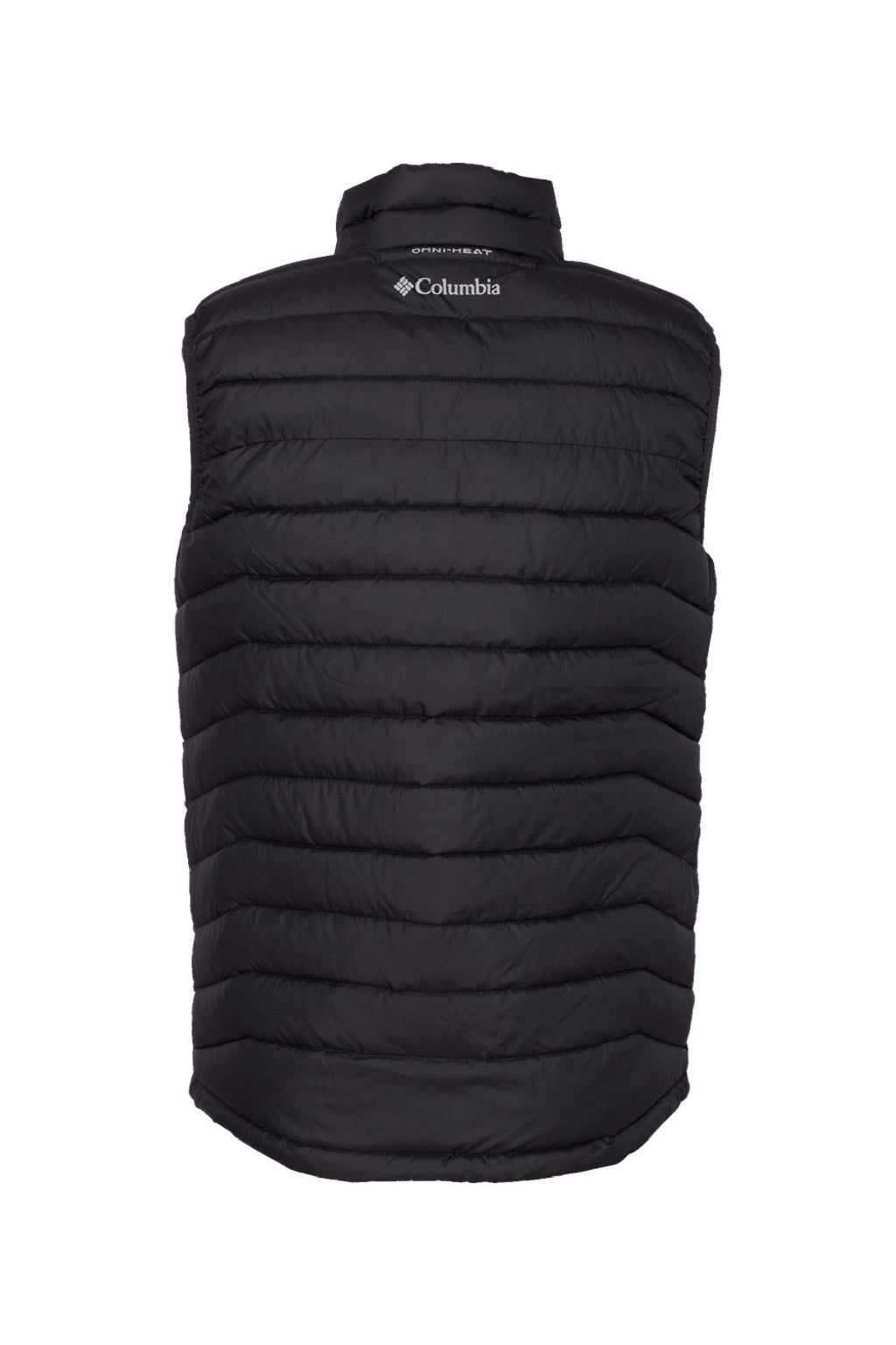 Columbia 212491 Mens Powder Lite II Full Zip Vest Black Flat Back