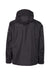 Columbia 212480 Mens Watertight II Full Zip Hooded Jacket Black Flat Back