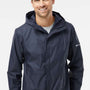 Columbia Mens Watertight II Waterproof Full Zip Hooded Jacket - Collegiate Navy Blue - New