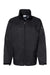 Columbia 212476 Mens Glennaker Lake II Full Zip Rain Jacket Black Flat Front