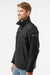 Columbia 212476 Mens Glennaker Lake II Full Zip Rain Jacket Black Model Side