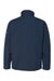 Columbia 212483 Mens Ascender Soft Shell Full Zip Jacket Collegiate Navy Blue Flat Back