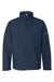 Columbia 212483 Mens Ascender Soft Shell Full Zip Jacket Collegiate Navy Blue Flat Front