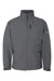 Columbia 212483 Mens Ascender Soft Shell Full Zip Jacket Graphite Grey Flat Front