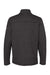 Columbia 212487 Mens Great Hart Mountain III 1/4 Zip Sweatshirt Heather Black Flat Back