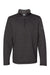 Columbia 212487 Mens Great Hart Mountain III 1/4 Zip Sweatshirt Heather Black Flat Front