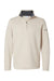 Columbia 212487 Mens Great Hart Mountain III 1/4 Zip Sweatshirt Heather Dark Stone Flat Front
