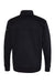 Columbia 212475 Mens Hart Mountain II 1/4 Zip Sweatshirt Black Flat Back