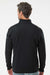 Columbia 212475 Mens Hart Mountain II 1/4 Zip Sweatshirt Black Model Back