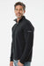 Columbia 212475 Mens Hart Mountain II 1/4 Zip Sweatshirt Black Model Side