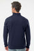 Columbia 212475 Mens Hart Mountain II 1/4 Zip Sweatshirt Collegiate Navy Blue Model Back