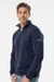 Columbia 212475 Mens Hart Mountain II 1/4 Zip Sweatshirt Collegiate Navy Blue Model Side