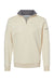 Columbia 212475 Mens Hart Mountain II 1/4 Zip Sweatshirt Heather Oatmeal Flat Front