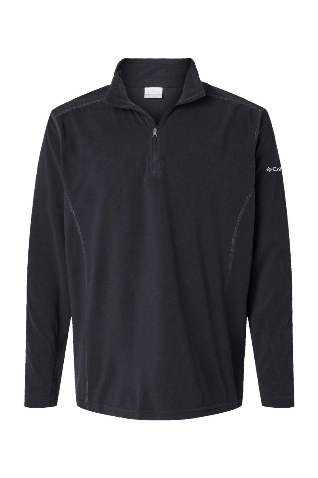 Columbia 212469 Mens Klamath Range II 1/4 Zip Sweatshirt Black Flat Front