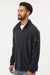 Columbia 212469 Mens Klamath Range II 1/4 Zip Sweatshirt Black Model Side