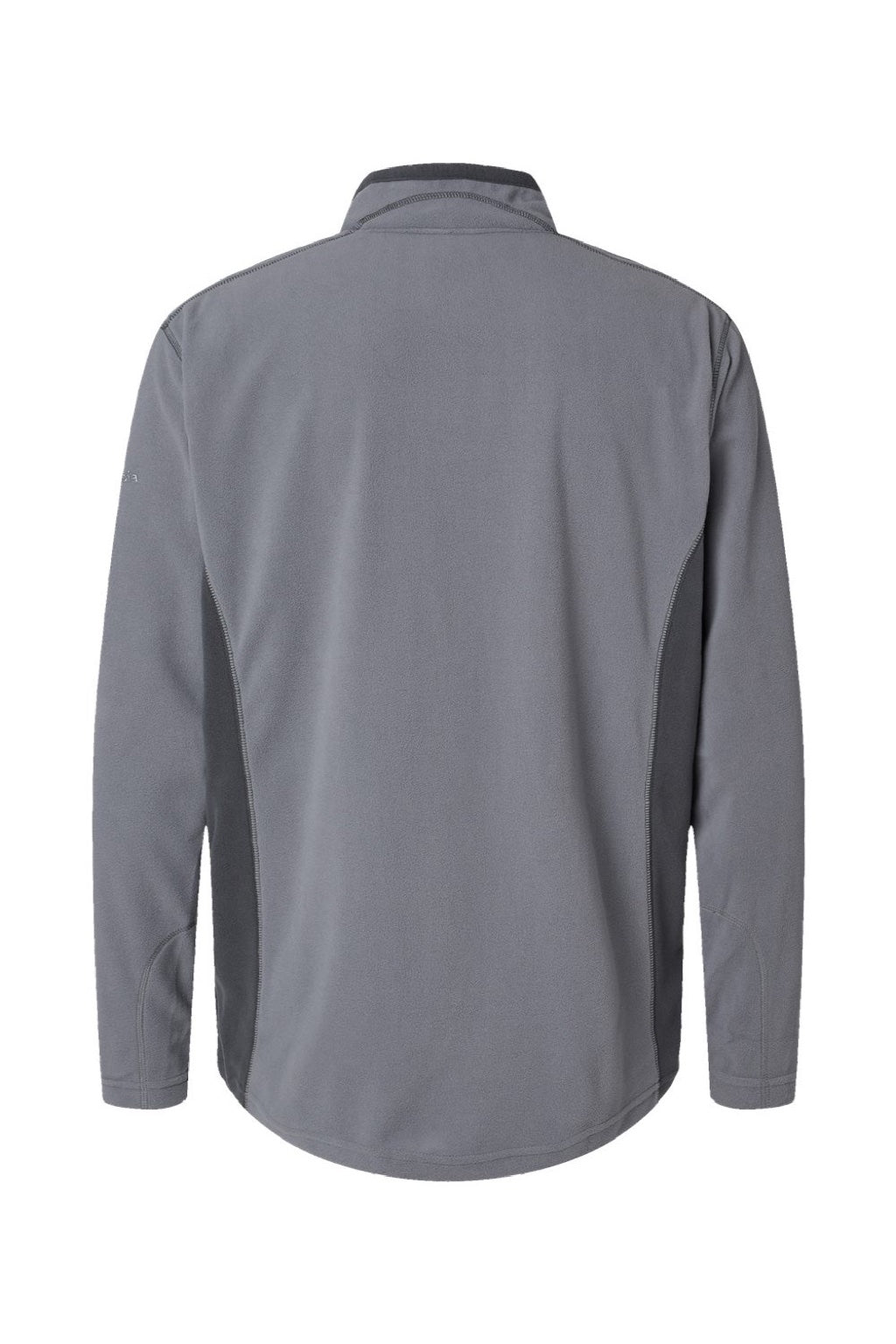 Columbia 212469 Mens Klamath Range II 1/4 Zip Sweatshirt City Grey Flat Back