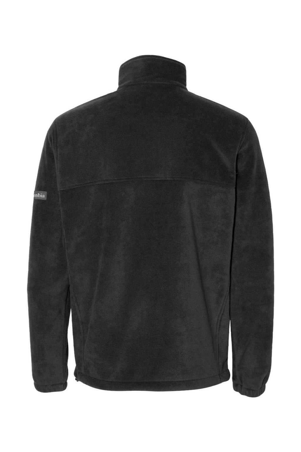 Columbia 212478 Mens Steens Mountain 2.0 Full Zip Jacket Black Flat Back