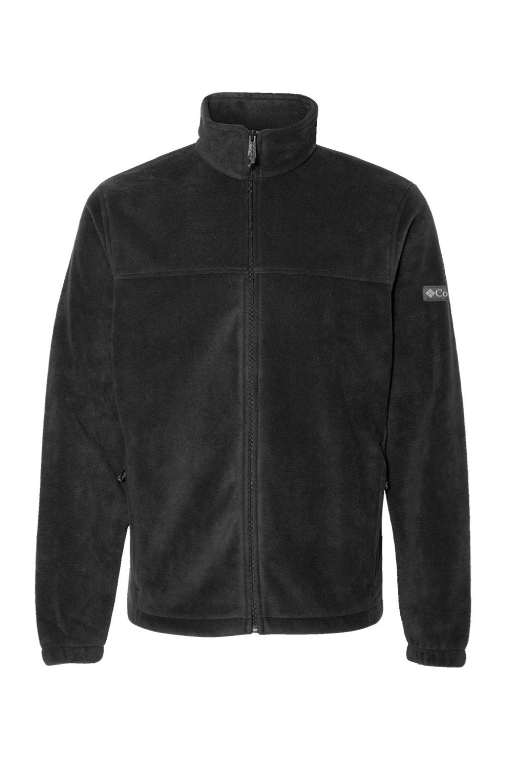 Columbia 212478 Mens Steens Mountain 2.0 Full Zip Jacket Black Flat Front