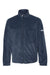 Columbia 212478 Mens Steens Mountain 2.0 Full Zip Jacket Collegiate Navy Blue Flat Front