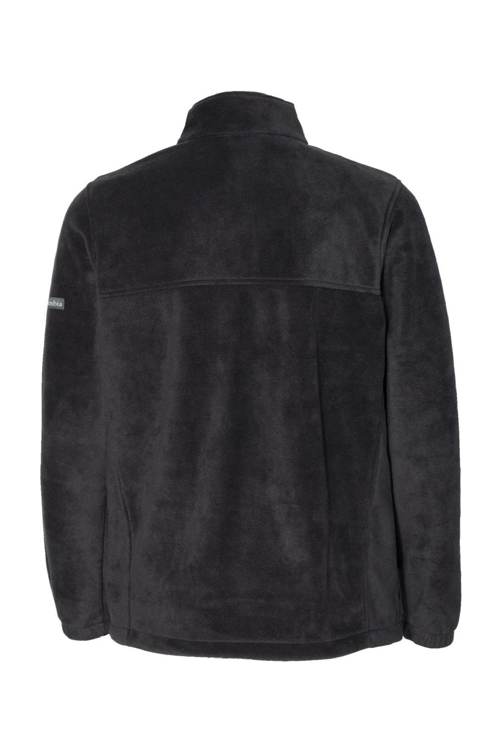 Columbia 212486 Mens Steens Mountain 1/4 Zip Sweatshirt Black Flat Back