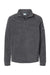 Columbia 212486 Mens Steens Mountain 1/4 Zip Sweatshirt Heather Charcoal Grey Flat Front