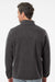 Columbia 212486 Mens Steens Mountain 1/4 Zip Sweatshirt Heather Charcoal Grey Model Back