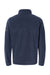 Columbia 212486 Mens Steens Mountain 1/4 Zip Sweatshirt Collegiate Navy Blue Flat Back