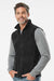 Columbia 212488 Mens Steens Mountain Full Zip Vest Black Model Side