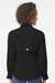 Columbia 212465 Womens PFG Tamiami II Long Sleeve Button Down Shirt Black Model Back