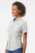 Columbia 212466 Womens PFG Tamiami II Short Sleeve Button Down Shirt Cool Grey Model Side