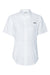 Columbia 212466 Womens PFG Tamiami II Short Sleeve Button Down Shirt White Flat Front