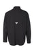 Columbia 212467 Mens PFG Tamiami II Long Sleeve Button Down Shirt w/ Double Pockets Black Flat Back