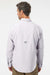 Columbia 212467 Mens PFG Tamiami II Long Sleeve Button Down Shirt w/ Double Pockets Cool Grey Model Back
