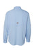 Columbia 212467 Mens PFG Tamiami II Long Sleeve Button Down Shirt w/ Double Pockets Sail Blue Flat Back