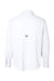 Columbia 212467 Mens PFG Tamiami II Long Sleeve Button Down Shirt w/ Double Pockets White Flat Back