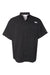 Columbia 212468 Mens PFG Tamiami II Short Sleeve Button Down Shirt w/ Double Pockets Black Flat Front