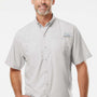 Columbia Mens PFG Tamiami II Moisture Wicking Short Sleeve Button Down Shirt w/ Double Pockets - Cool Grey - Coming Soon