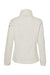 Columbia 212470 Womens Benton Springs Fleece Full Zip Jacket Chalk White Flat Back