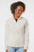 Columbia 212470 Womens Benton Springs Fleece Full Zip Jacket Chalk White Model Front